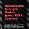 The Exposure Triangle: Shutter Speed, ISO & Aperture